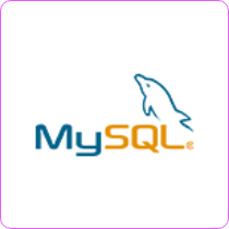 Logo of MySQL